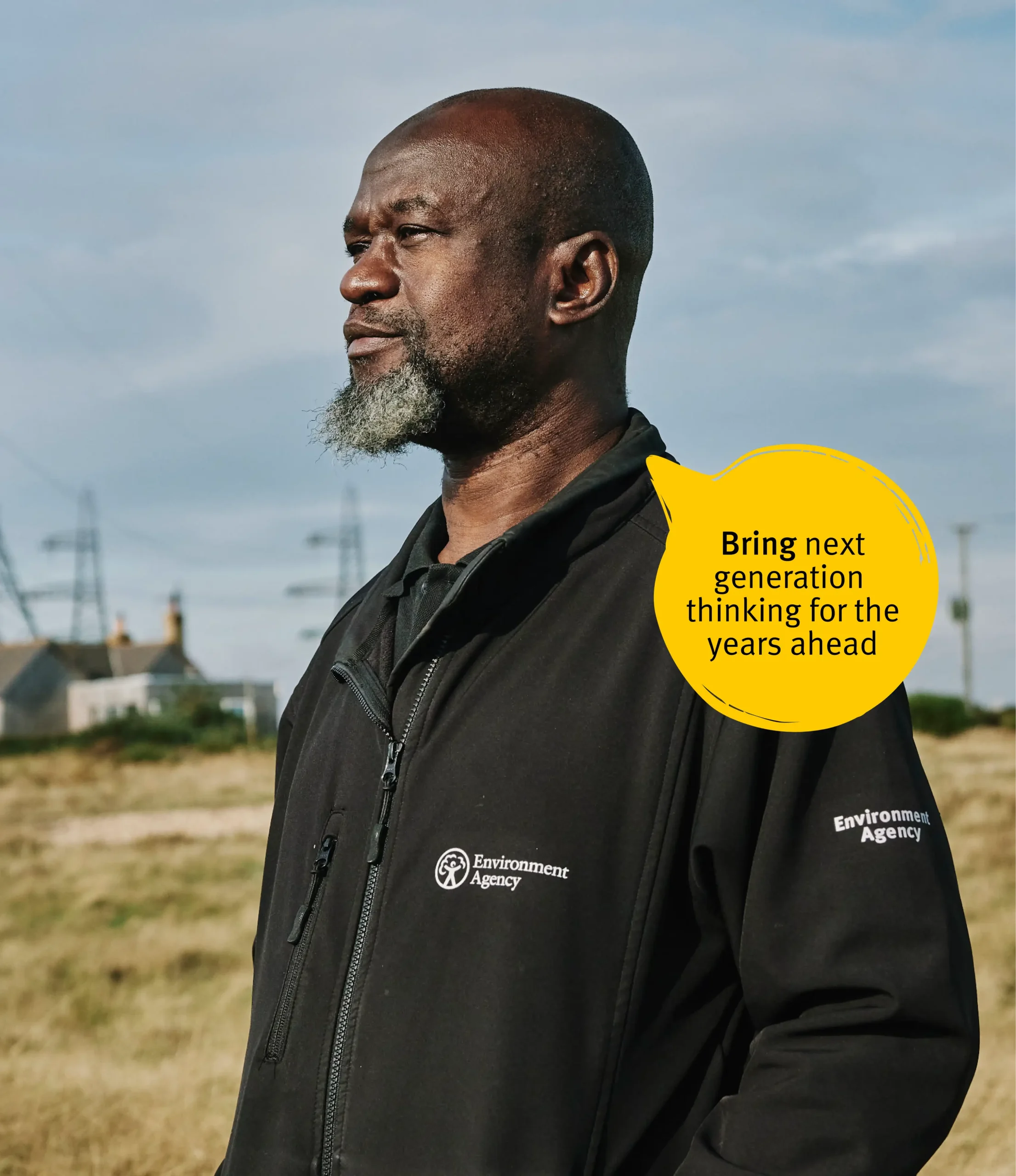 Man in EA uniform standing