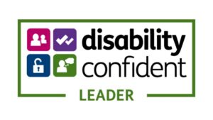 Disability Confident leader logo